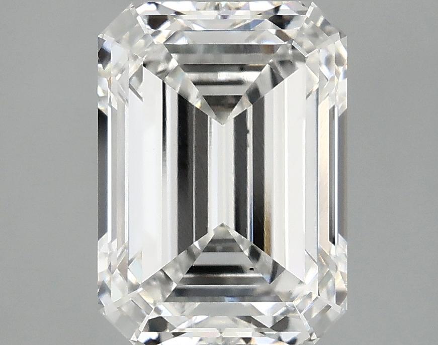 3.54 Carat Emerald Shaped Excellent Cut VS2 IGI Certified Lab Grown Diamond