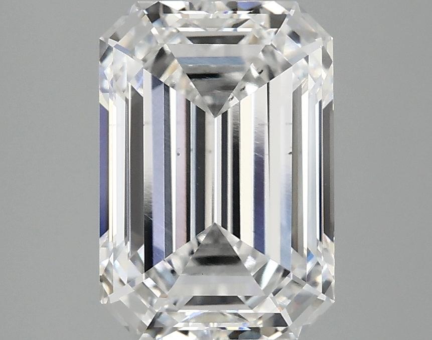 3.09 Carat Emerald Shaped Ideal Cut VS2 IGI Certified Lab Grown Diamond