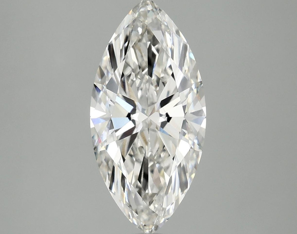 2.57 Carat Marquise Shaped Excellent Cut VS1 IGI Certified Lab Grown Diamond