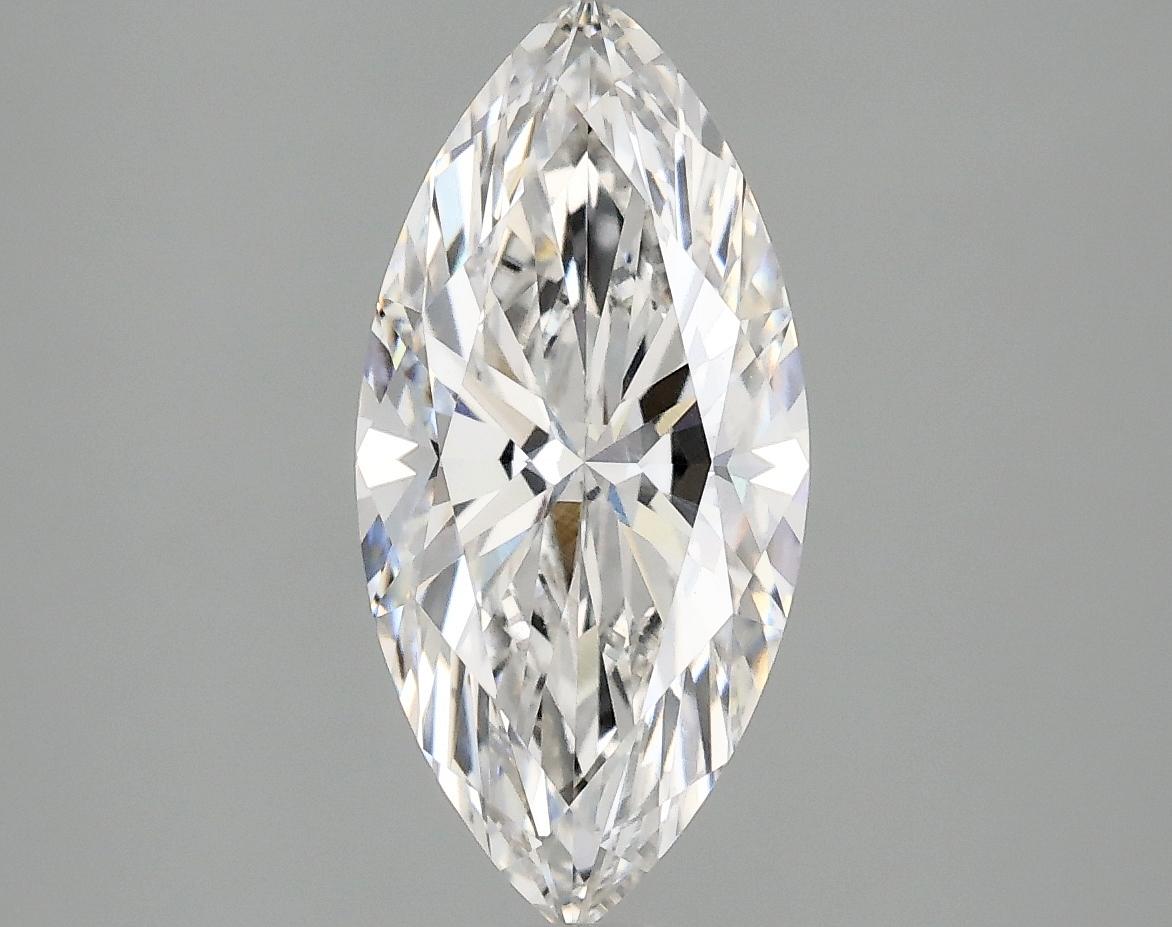 2.02 Carat Marquise Shaped Excellent Cut VVS2 IGI Certified Lab Grown Diamond