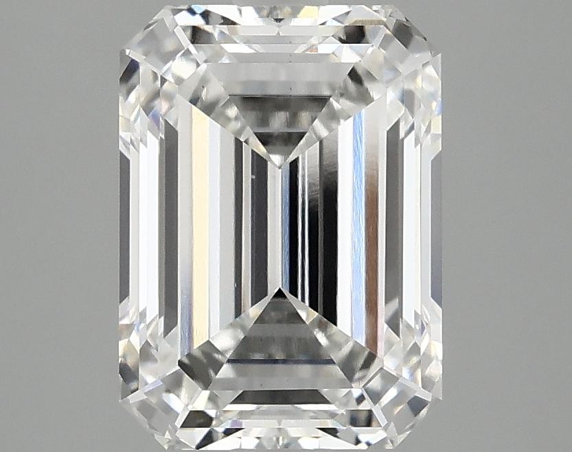 3.09 Carat Emerald Shaped Excellent Cut VS1 IGI Certified Lab Grown Diamond