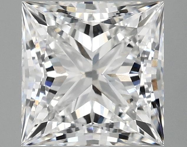 1.9 Carat Princess Shaped Ideal Cut VS1 IGI Certified Lab Grown Diamond