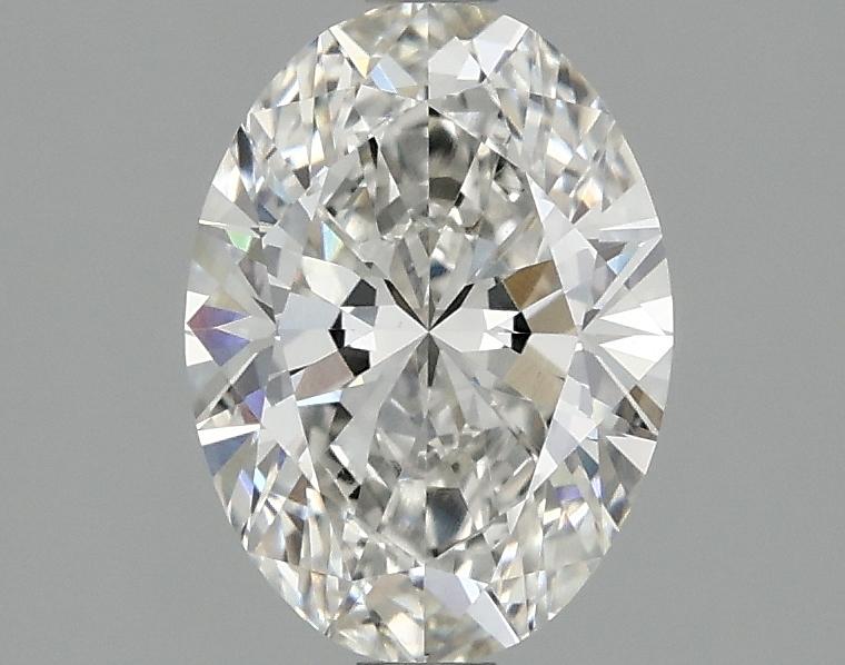 1.47 Carat Oval Shaped Excellent Cut VVS2 IGI Certified Lab Grown Diamond
