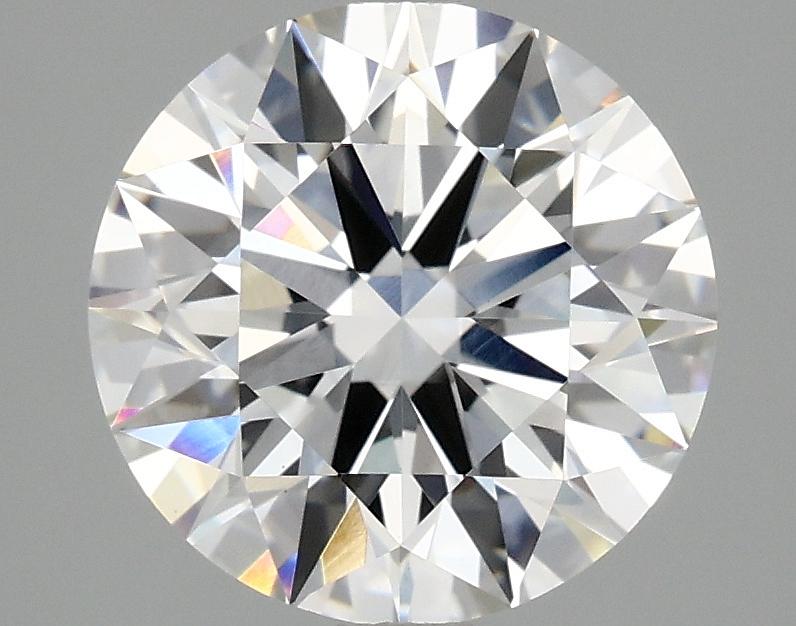 2.96 Carat Round Shaped Ideal Cut VVS2 IGI Certified Lab Grown Diamond