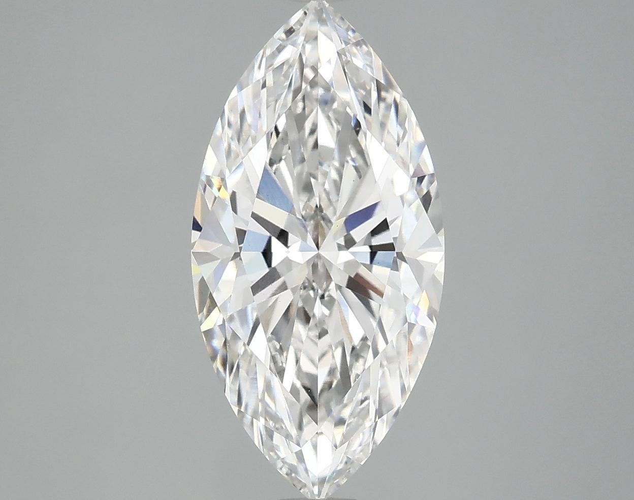 3.09 Carat Marquise Shaped Ideal Cut VS1 IGI Certified Lab Grown Diamond