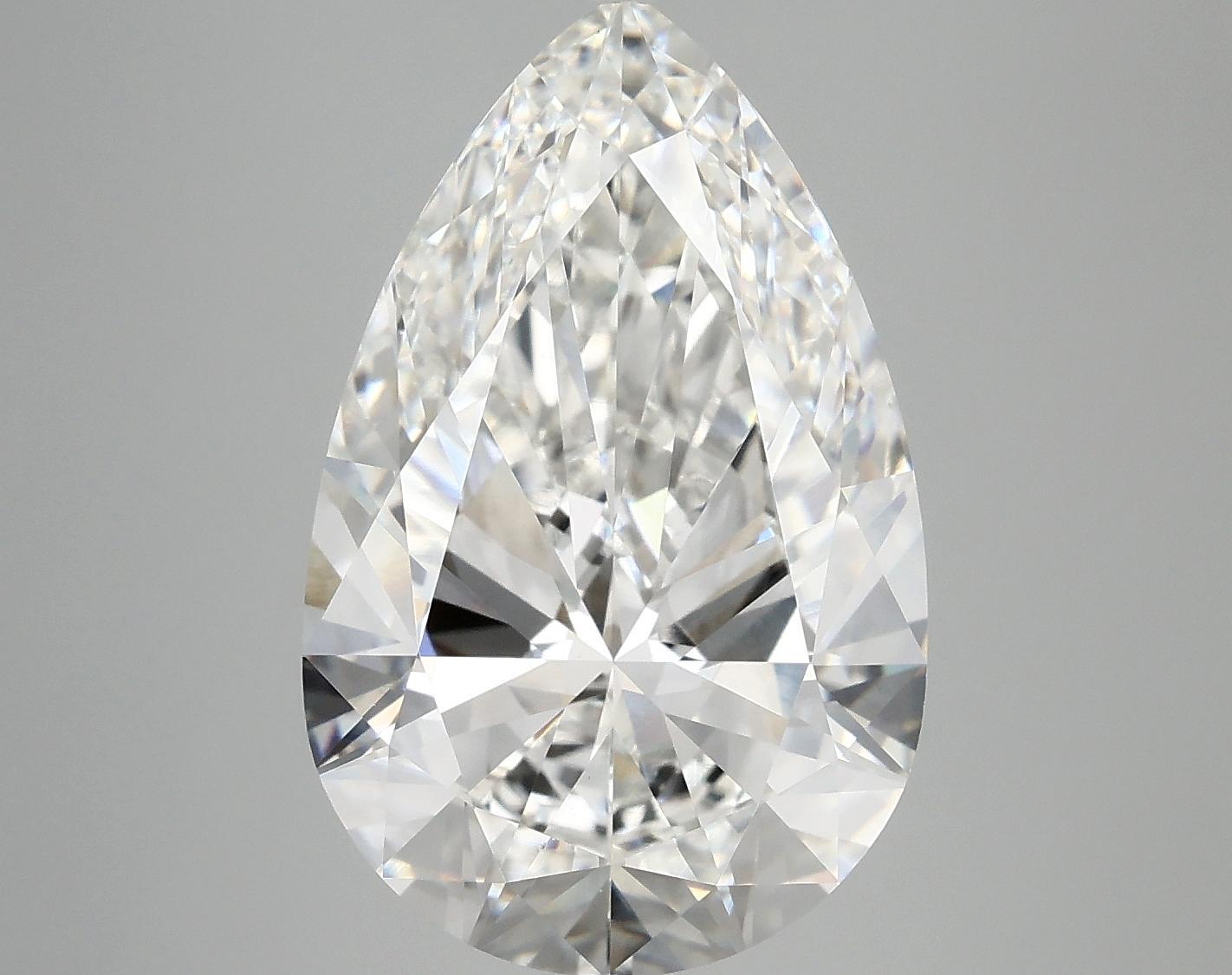 7.0 Carat Pear Shaped Ideal Cut VVS2 IGI Certified Lab Grown Diamond