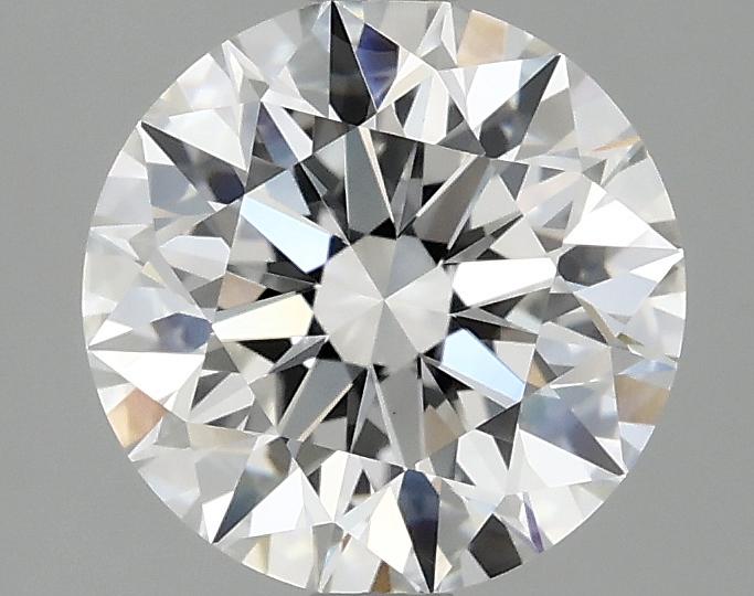 2.08 Carat Round Shaped Excellent Cut VVS2 IGI Certified Lab Grown Diamond