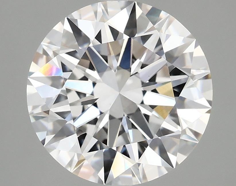 3.09 Carat Round Shaped Excellent Cut VVS2 IGI Certified Lab Grown Diamond