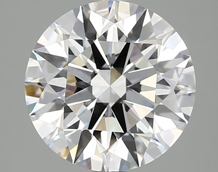 3.09 Carat Round Shaped Ideal Cut VVS2 IGI Certified Lab Grown Diamond
