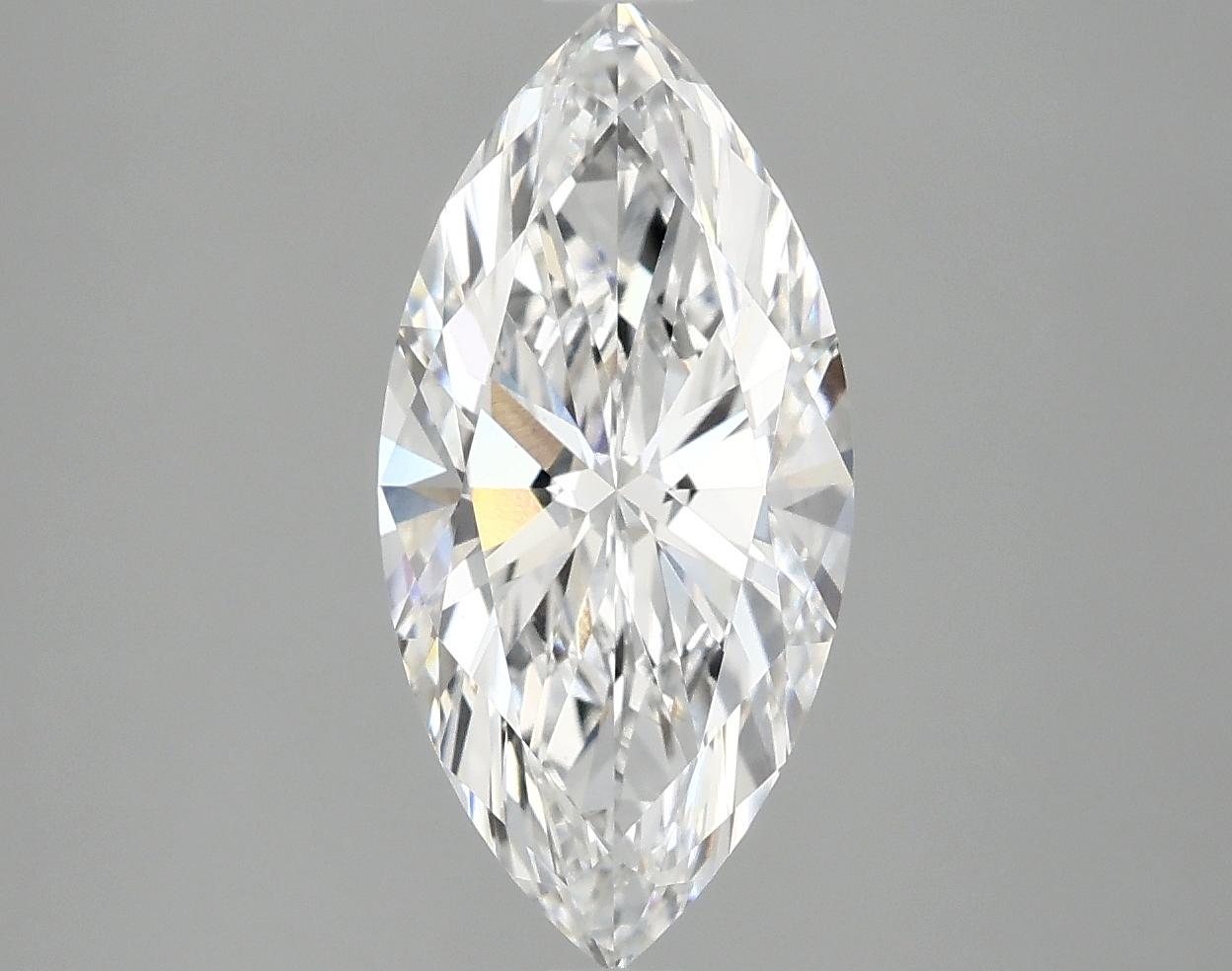 2.46 Carat Marquise Shaped Excellent Cut VS1 IGI Certified Lab Grown Diamond