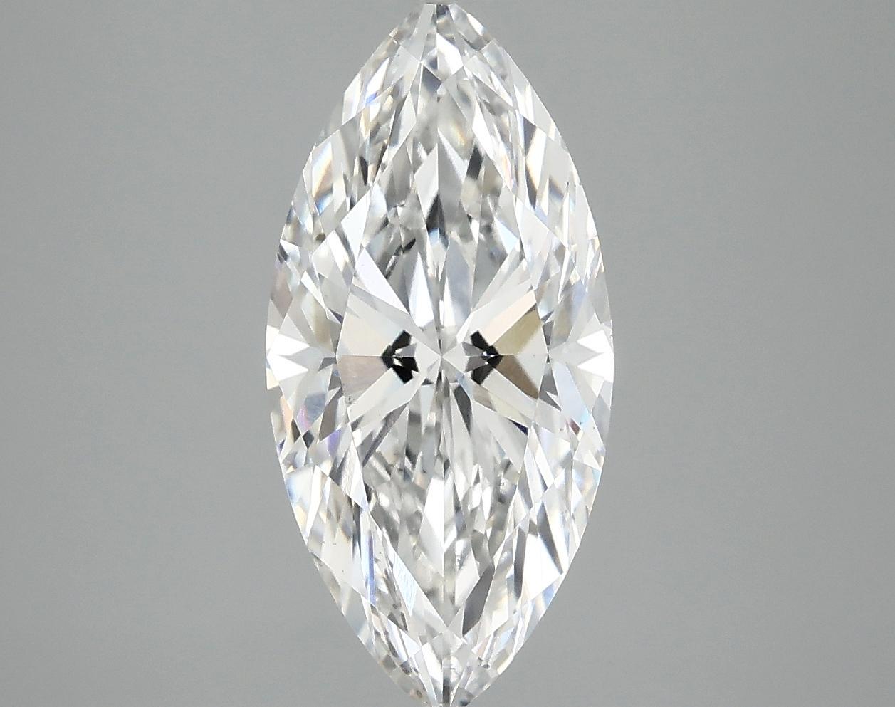 3.02 Carat Marquise Shaped Excellent Cut VS1 IGI Certified Lab Grown Diamond