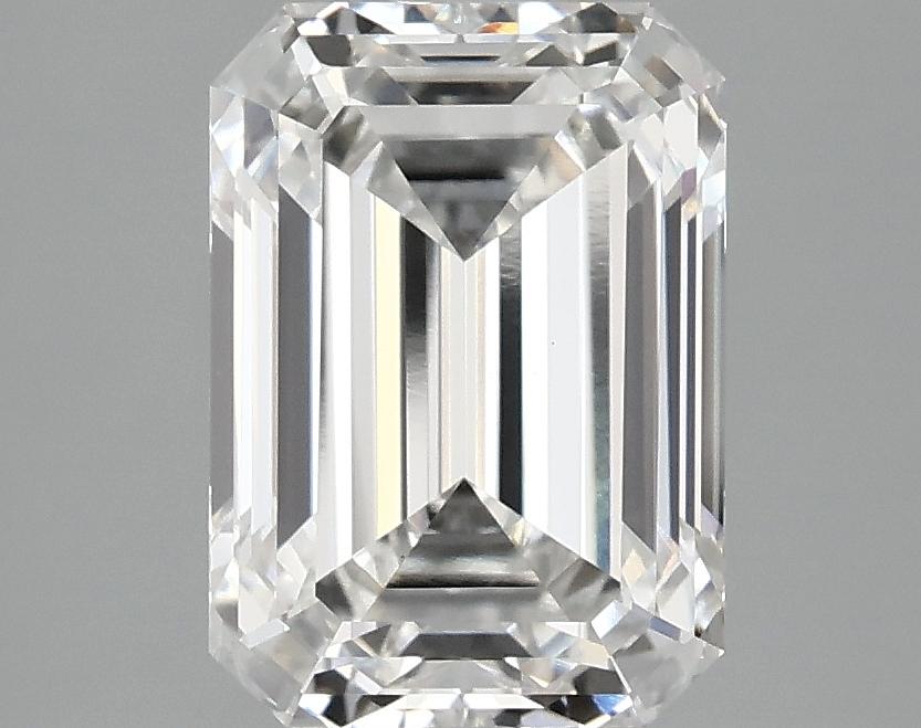 3.07 Carat Emerald Shaped Ideal Cut VVS2 IGI Certified Lab Grown Diamond