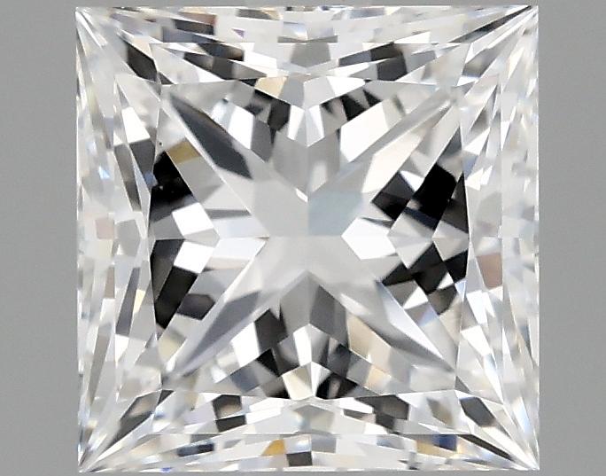 2.06 Carat Princess Shaped Ideal Cut VVS2 IGI Certified Lab Grown Diamond