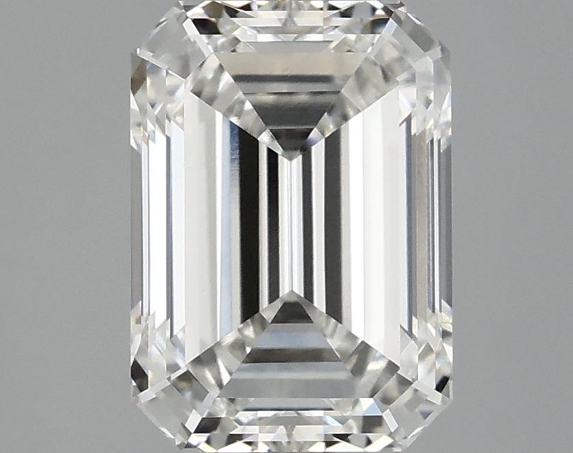 3.09 Carat Emerald Shaped Ideal Cut VVS2 IGI Certified Lab Grown Diamond