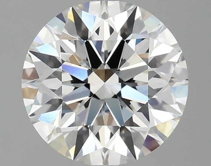 2.05 Carat Round Shaped Excellent Cut VVS2 IGI Certified Lab Grown Diamond