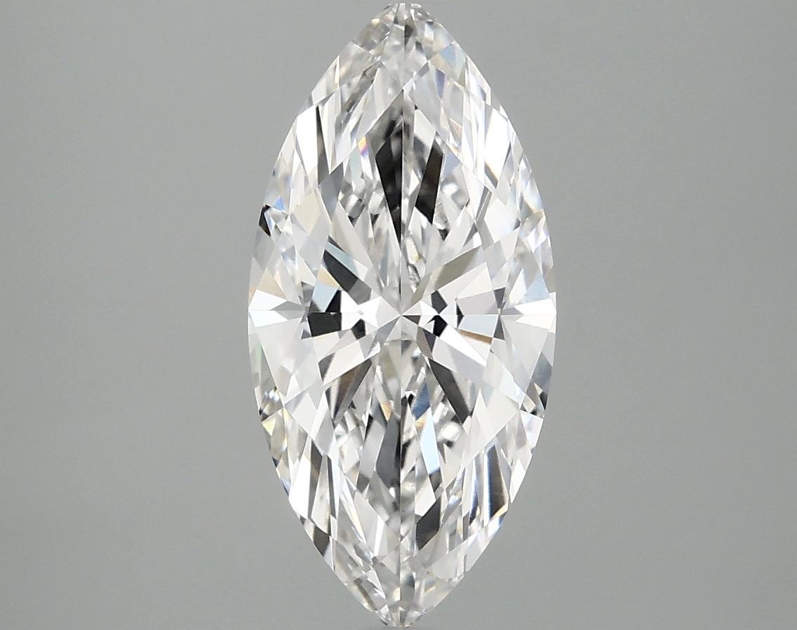 2.04 Carat Marquise Shaped Excellent Cut VVS2 IGI Certified Lab Grown Diamond