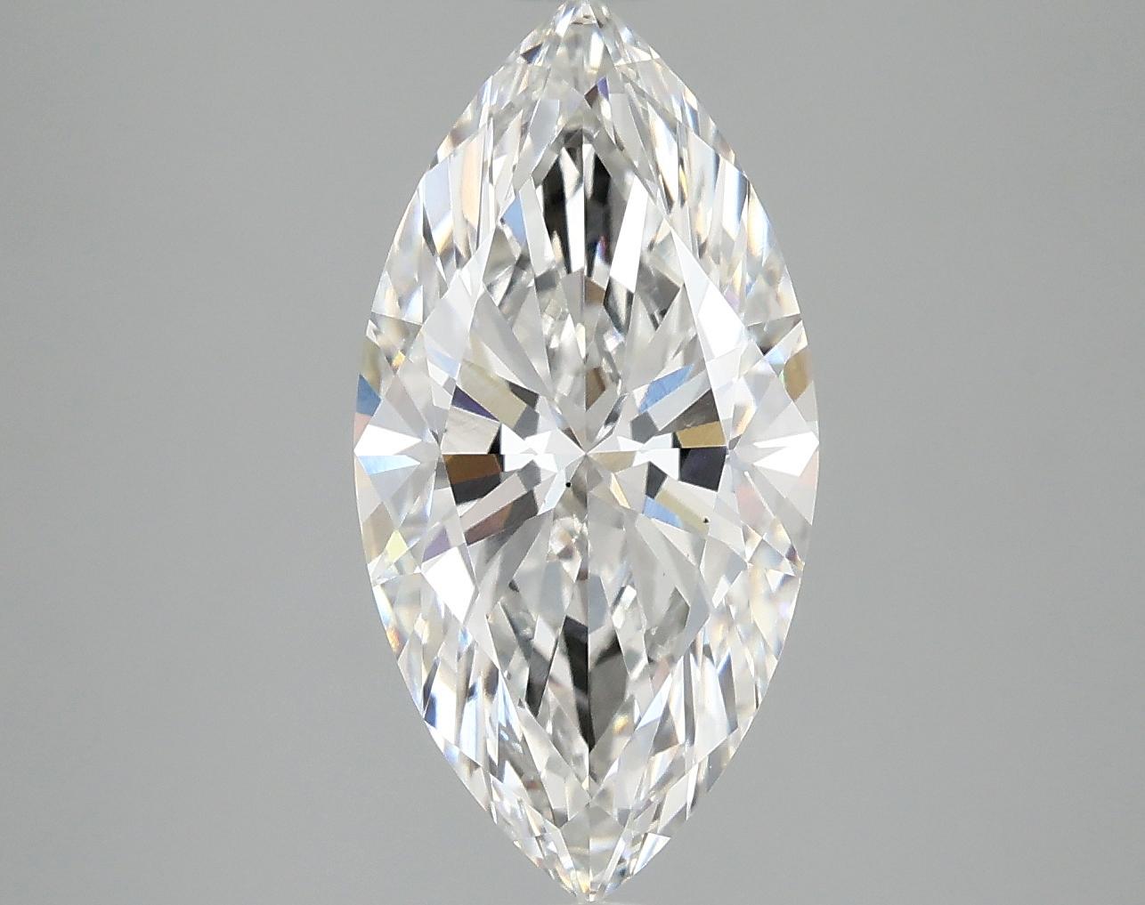 3.0 Carat Marquise Shaped Ideal Cut VS2 IGI Certified Lab Grown Diamond