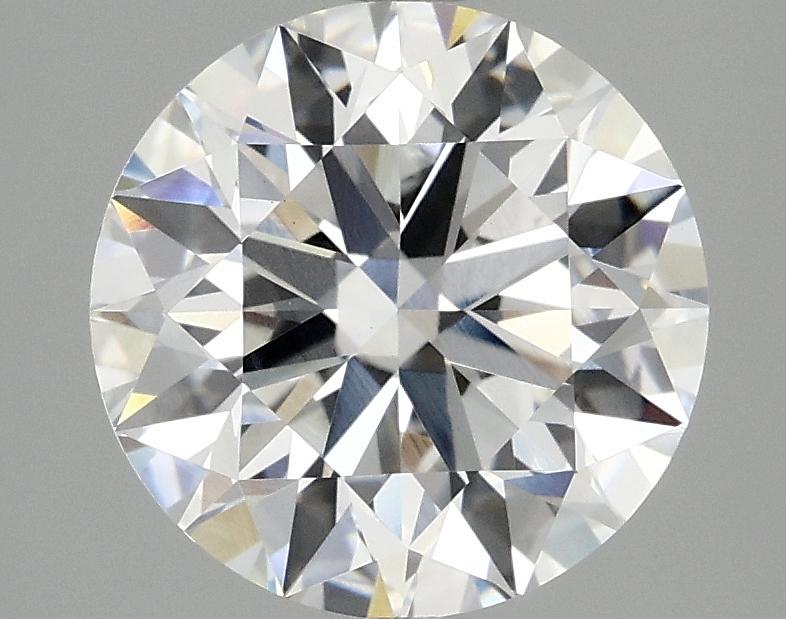 3.09 Carat Round Shaped Ideal Cut VVS2 IGI Certified Lab Grown Diamond