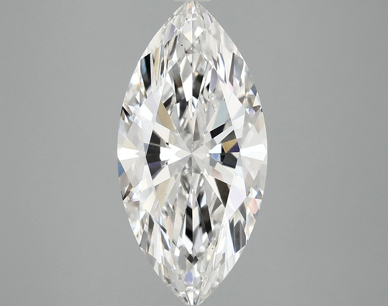2.98 Carat Marquise Shaped Excellent Cut VS1 IGI Certified Lab Grown Diamond