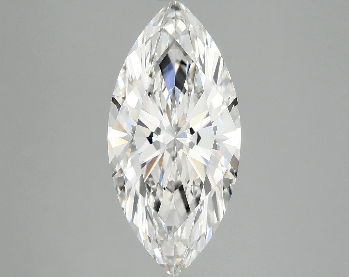 3.03 Carat Marquise Shaped Excellent Cut VVS2 IGI Certified Lab Grown Diamond