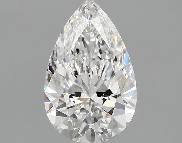 1.06 Carat Pear Shaped Ideal Cut VVS2 IGI Certified Lab Grown Diamond