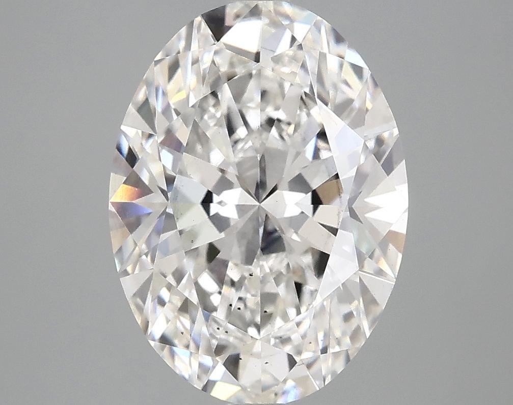 3.59 Carat Oval Shaped Excellent Cut SI1 IGI Certified Lab Grown Diamond