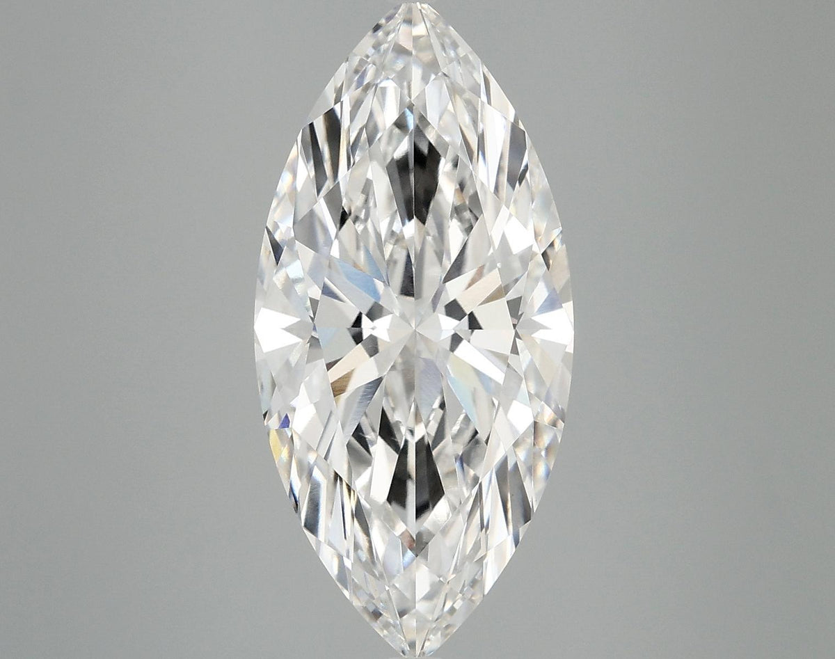 4.81 Carat Marquise Shaped Excellent Cut VVS2 IGI Certified Lab Grown Diamond