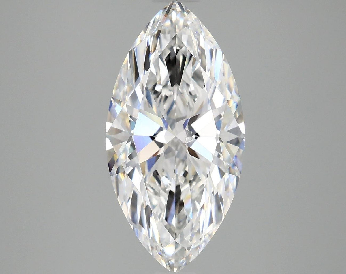 3.01 Carat Marquise Shaped Ideal Cut VVS2 IGI Certified Lab Grown Diamond