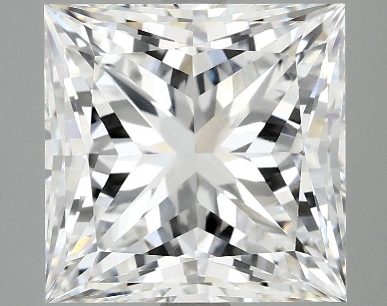 4.94 Carat Princess Shaped Ideal Cut VVS2 IGI Certified Lab Grown Diamond