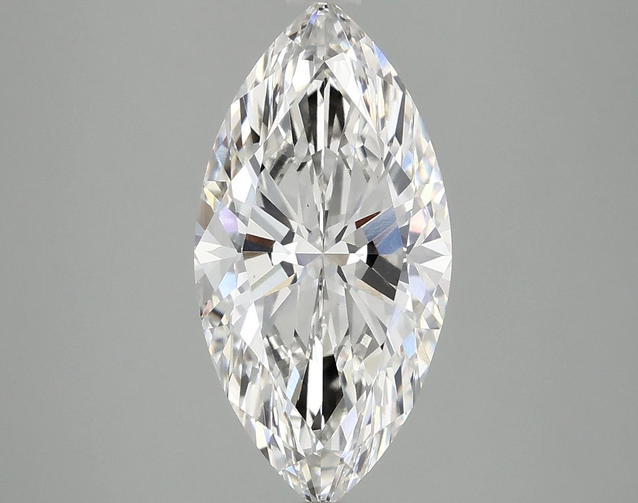 3.04 Carat Marquise Shaped Ideal Cut VS1 IGI Certified Lab Grown Diamond