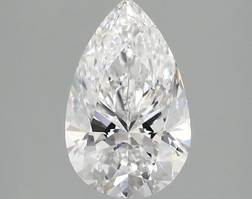 1.52 Carat Pear Shaped Ideal Cut VVS2 IGI Certified Lab Grown Diamond