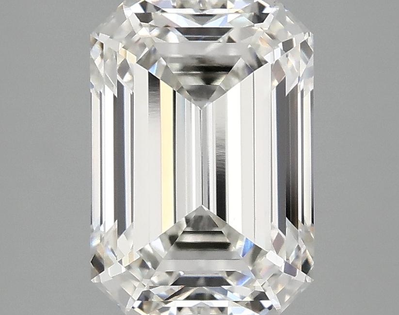 3.08 Carat Emerald Shaped Ideal Cut VS1 IGI Certified Lab Grown Diamond