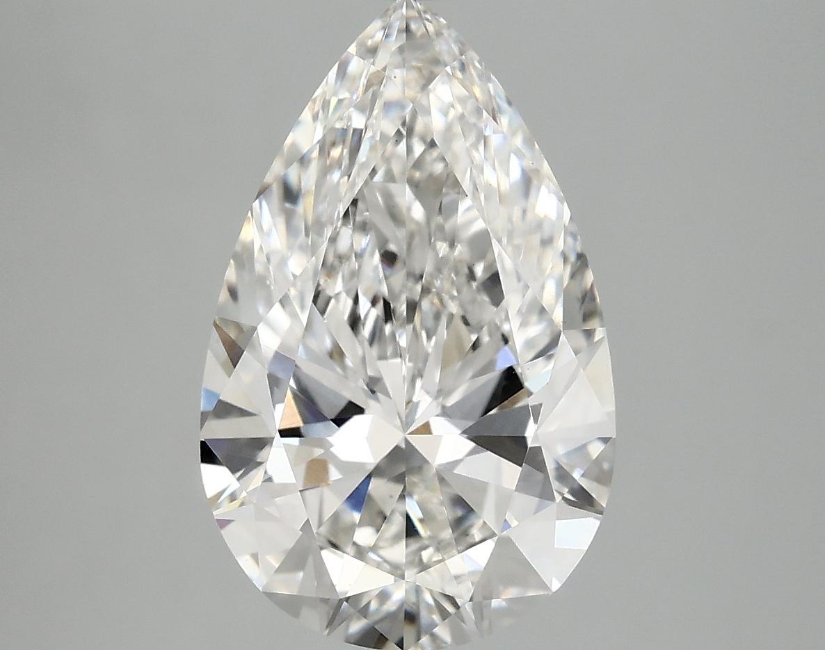 3.85 Carat Pear Shaped Ideal Cut VS1 IGI Certified Lab Grown Diamond