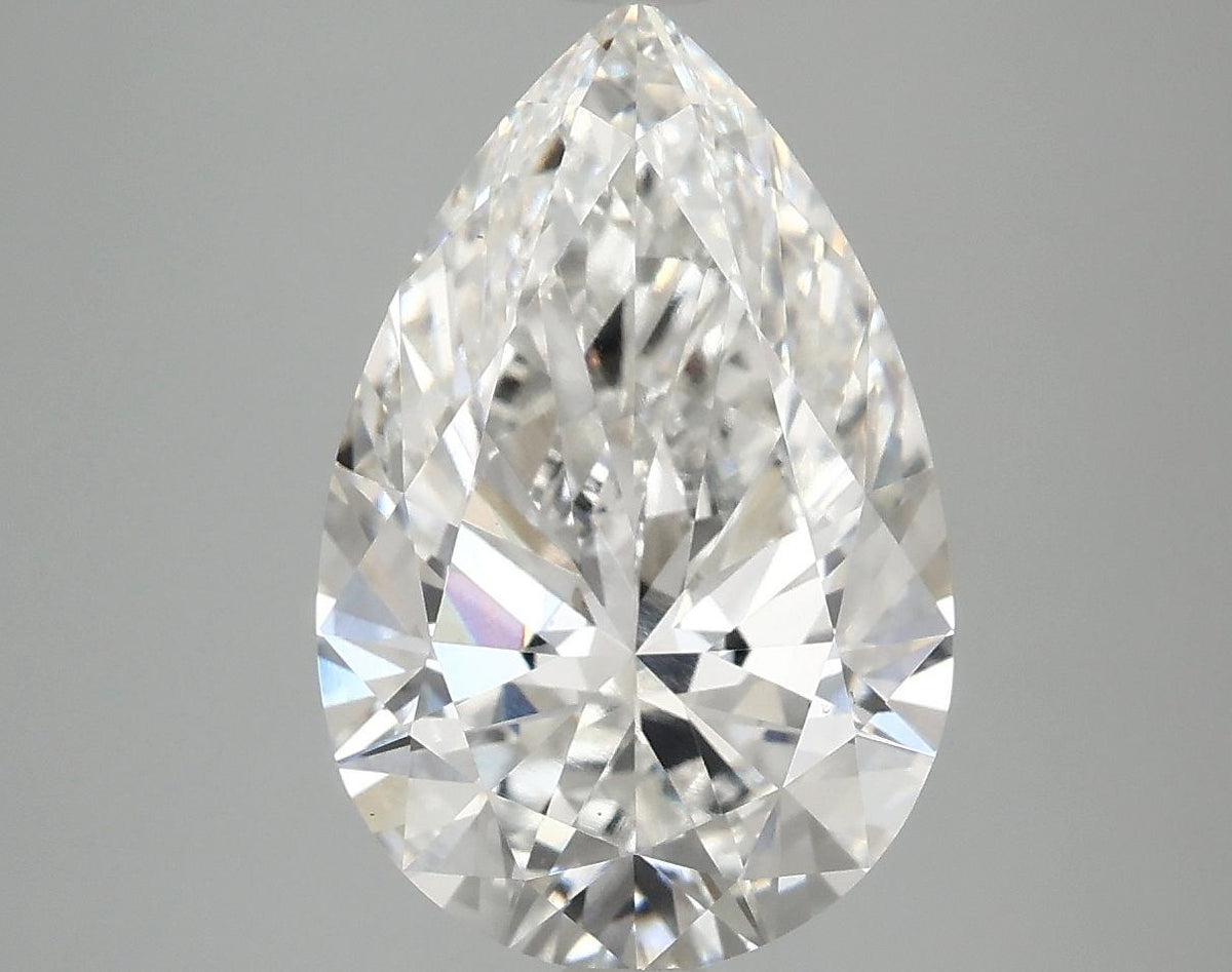4.02 Carat Pear Shaped Excellent Cut VS1 IGI Certified Lab Grown Diamond
