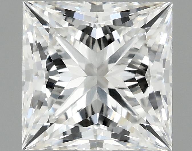 1.58 Carat Princess Shaped Ideal Cut VS1 IGI Certified Lab Grown Diamond