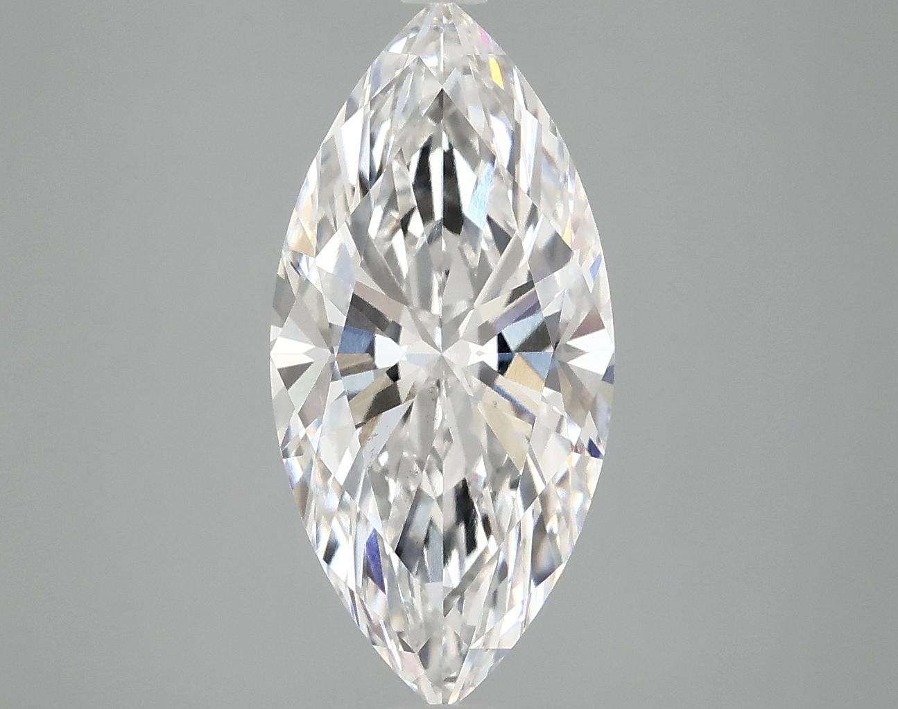 3.09 Carat Marquise Shaped Excellent Cut VS2 IGI Certified Lab Grown Diamond