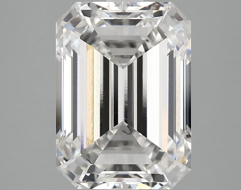 3.08 Carat Emerald Shaped Excellent Cut VVS2 IGI Certified Lab Grown Diamond