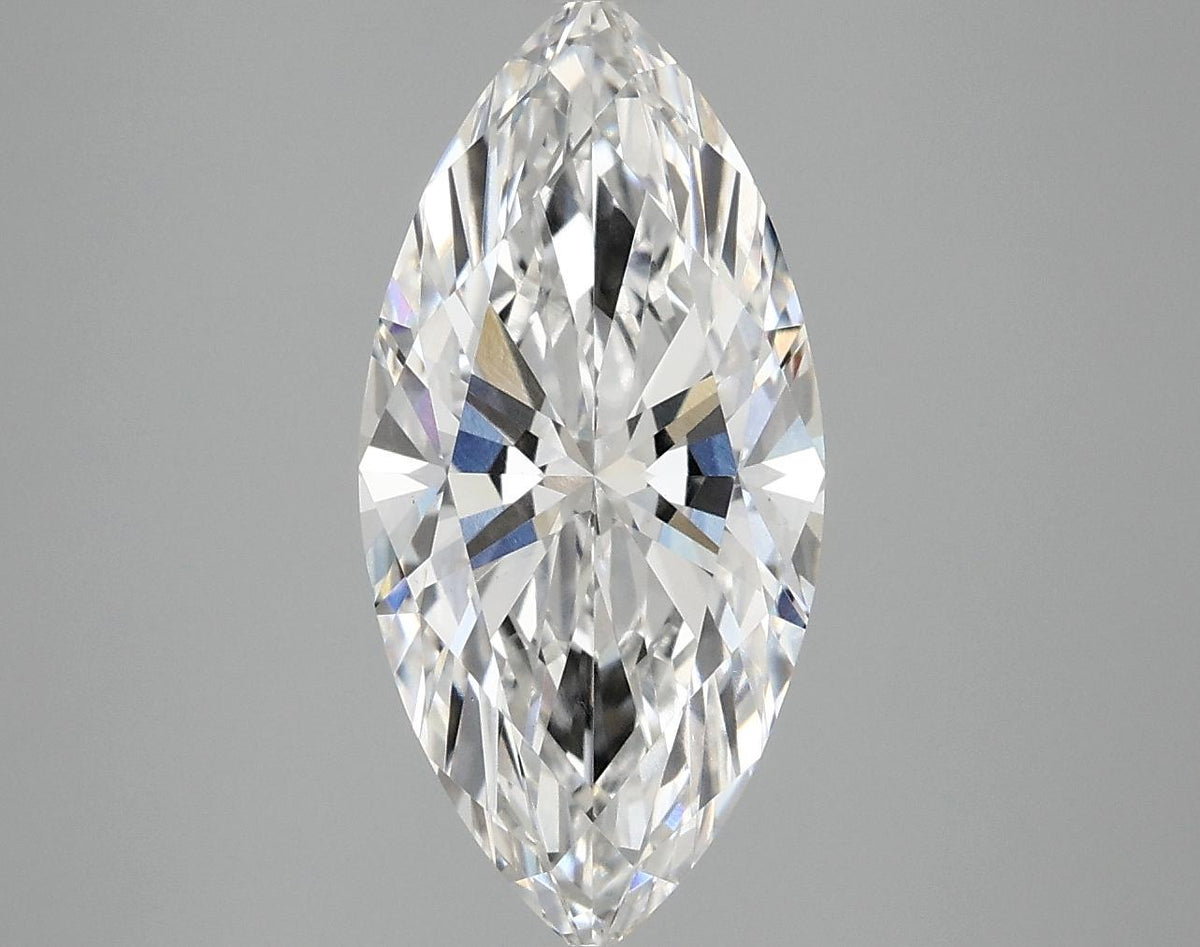 3.07 Carat Marquise Shaped Excellent Cut VS1 IGI Certified Lab Grown Diamond