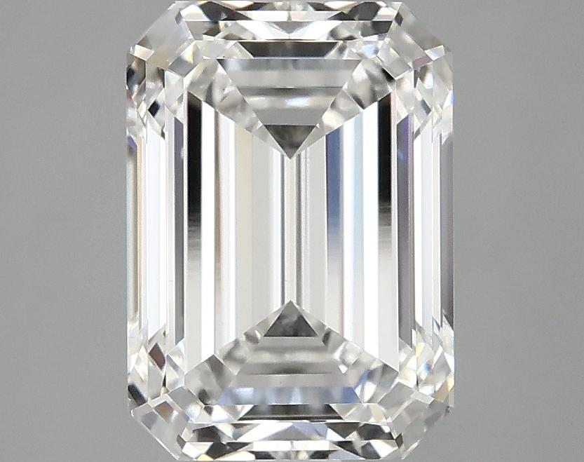 3.09 Carat Emerald Shaped Ideal Cut VS1 IGI Certified Lab Grown Diamond