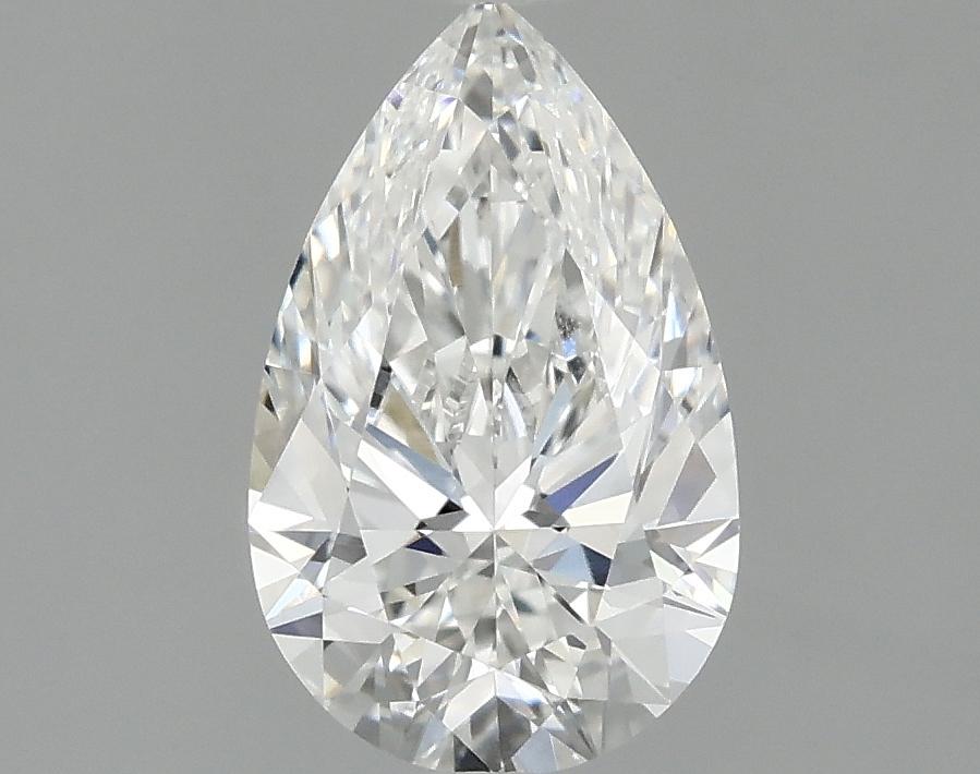 0.97 Carat Pear Shaped Ideal Cut VVS2 IGI Certified Lab Grown Diamond