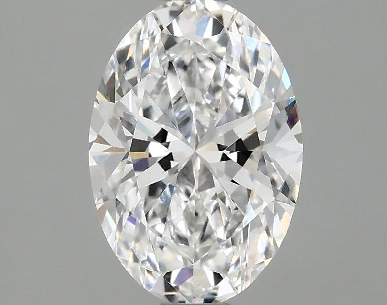 1.58 Carat Oval Shaped Ideal Cut VVS2 IGI Certified Lab Grown Diamond