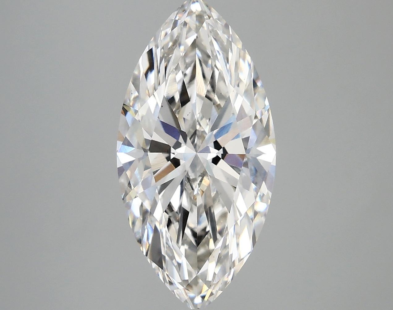 3.2 Carat Marquise Shaped Ideal Cut VS2 IGI Certified Lab Grown Diamond