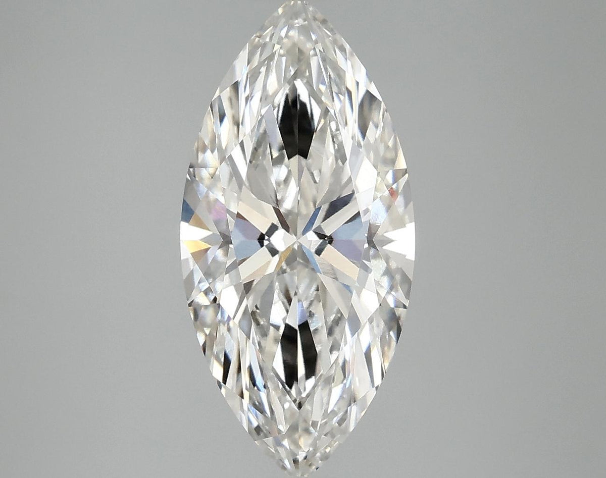 3.09 Carat Marquise Shaped Excellent Cut VVS1 IGI Certified Lab Grown Diamond