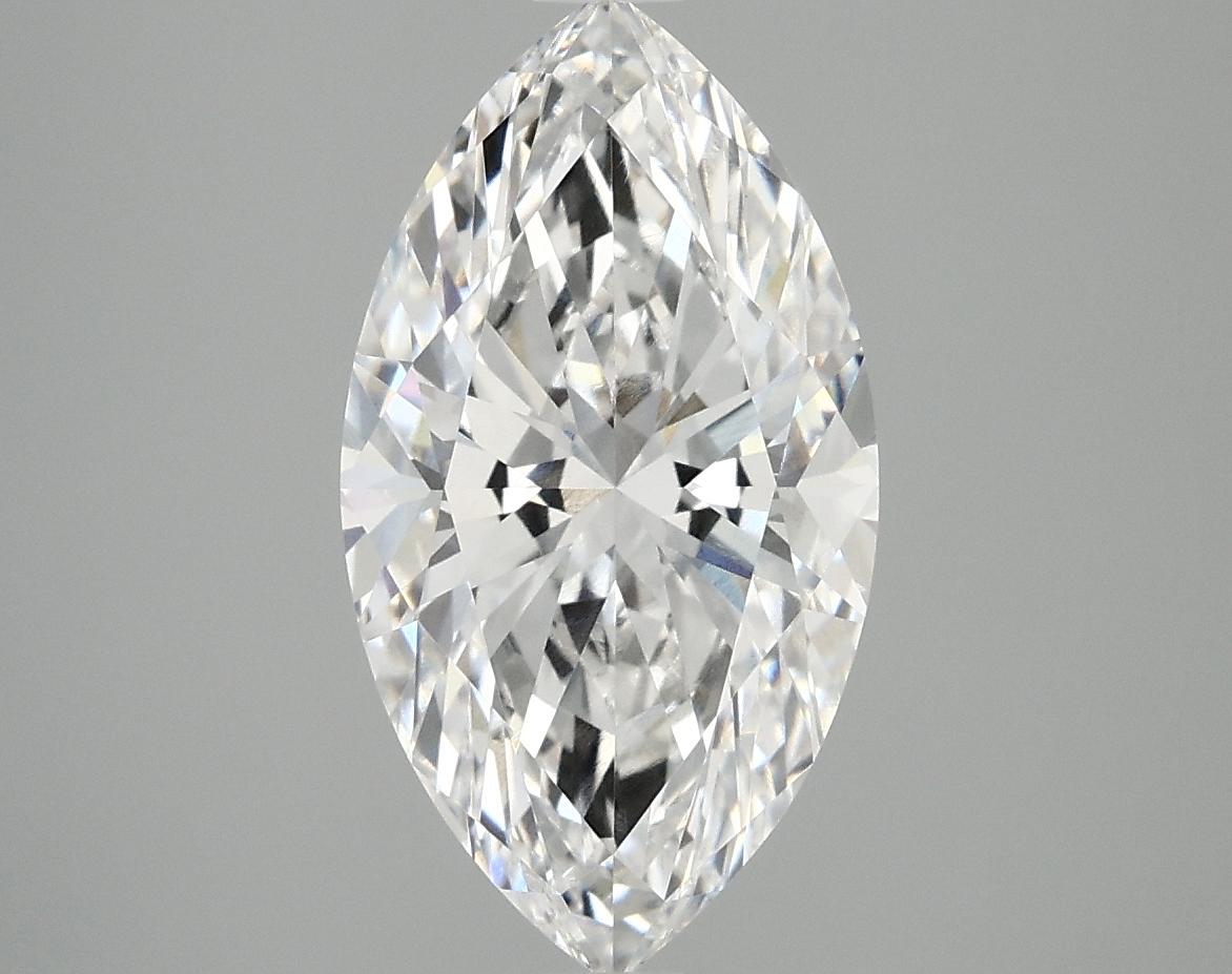 3.1 Carat Marquise Shaped Excellent Cut VVS2 IGI Certified Lab Grown Diamond