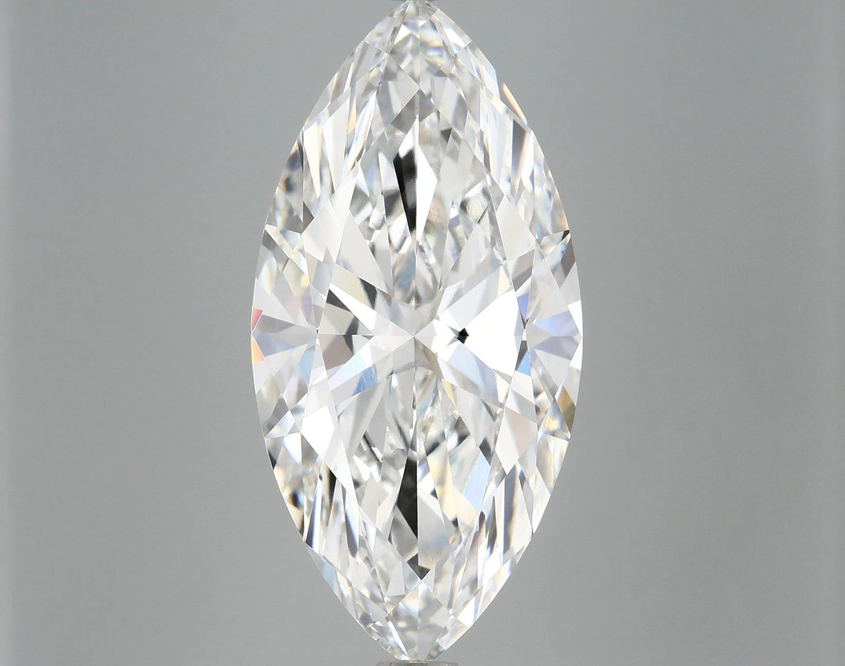 10.21 Carat Marquise Shaped Ideal Cut VVS2 IGI Certified Lab Grown Diamond