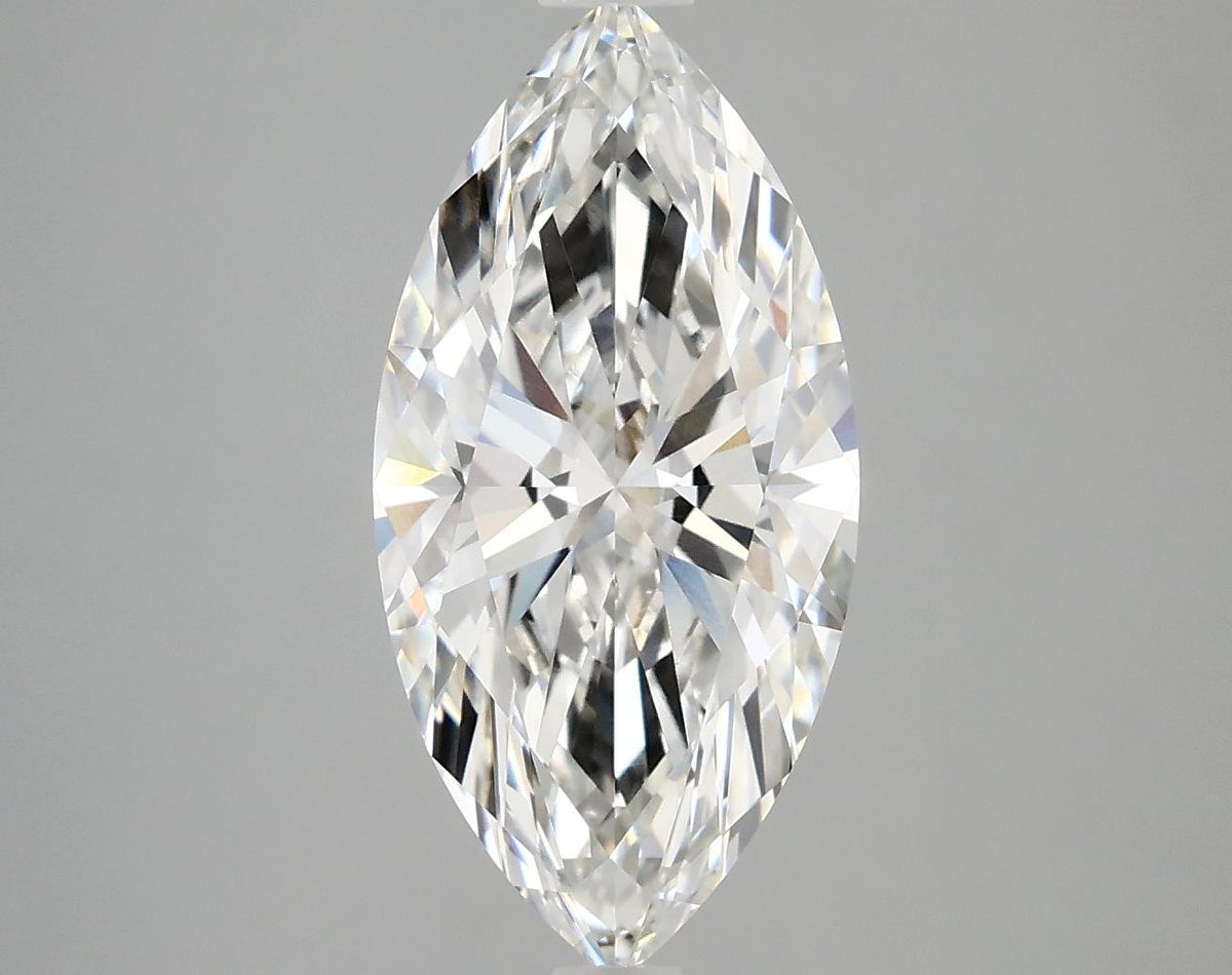 3.01 Carat Marquise Shaped Ideal Cut VVS2 IGI Certified Lab Grown Diamond