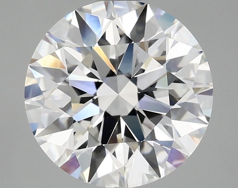 3.05 Carat Round Shaped Ideal Cut VVS2 IGI Certified Lab Grown Diamond