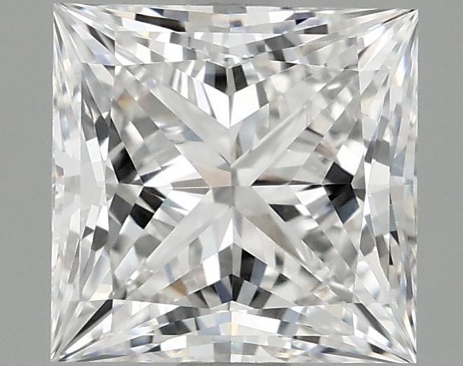 1.34 Carat Princess Shaped Ideal Cut VVS2 IGI Certified Lab Grown Diamond