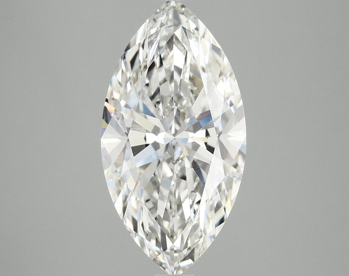 3.1 Carat Marquise Shaped Ideal Cut VVS2 IGI Certified Lab Grown Diamond