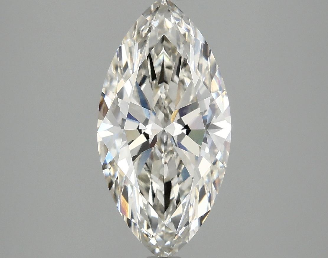 2.1 Carat Marquise Shaped Ideal Cut VVS2 IGI Certified Lab Grown Diamond